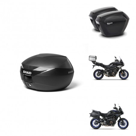 SHAD Maletas sh23 + soporte montaje baul SH39 KIT-460872