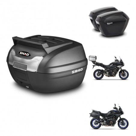 SHAD Maletas sh23 + soporte montaje baul SH40 parrilla superior KIT-460968