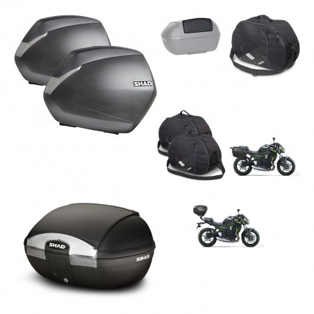 SHAD Baul SH45 + soporte montaje maletas SH36 accesorios KIT-460985