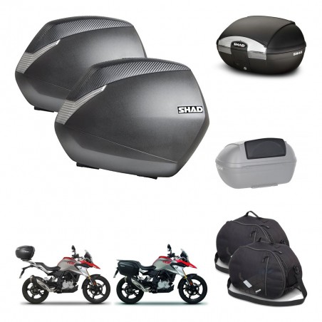 SHAD Baul SH45 + soporte montaje maletas SH36 accesorios KIT-461015