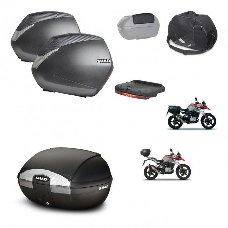 SHAD Baul SH45 + soporte montaje maletas SH36 accesorios KIT-461032