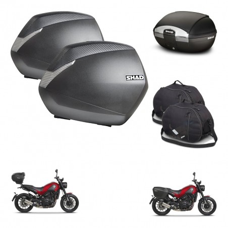 SHAD Baul SH45 + soporte montaje maletas SH36 accesorios KIT-461039