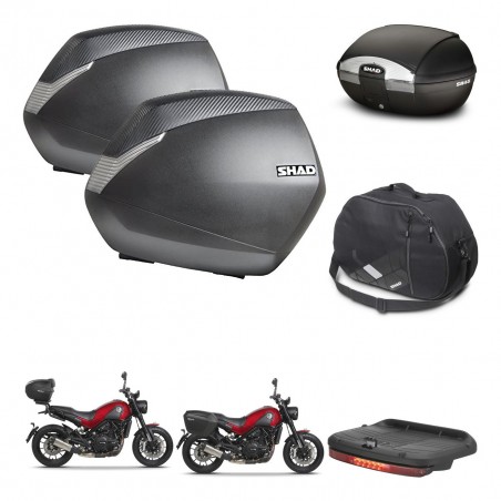 SHAD Baul SH45 + soporte montaje maletas SH36 accesorios KIT-461056