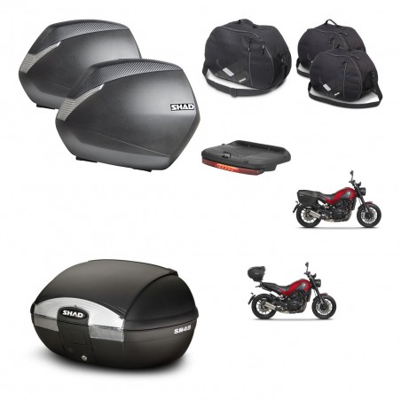 SHAD Baul SH45 + soporte montaje maletas SH36 accesorios KIT-461057