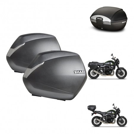 SHAD Trunk SH45 + mounting bracket SH36 suitcases KIT-461086