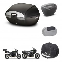 SHAD Maletas sh23 alu + soporte montaje baul SH45 accesorios KIT-461127