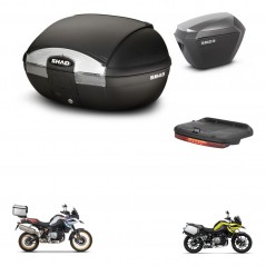 SHAD Maletas sh23 alu + soporte montaje baul SH45 accesorios KIT-461145