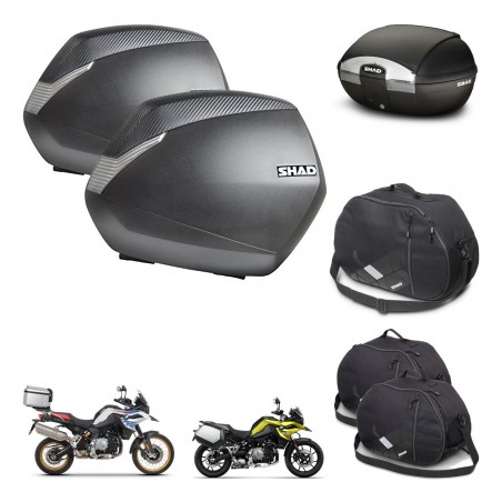 SHAD Baul SH45 + soporte montaje maletas SH36 accesorios KIT-461147