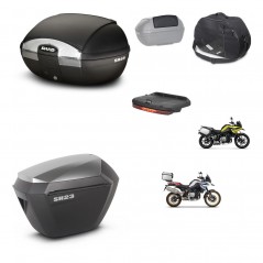 SHAD Maletas sh23 alu + soporte montaje baul SH45 accesorios KIT-461181