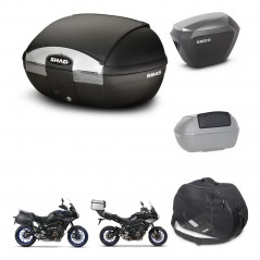 SHAD Maletas sh23 alu + soporte montaje baul SH45 accesorios KIT-461223