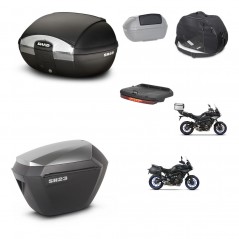 SHAD Maletas sh23 alu + soporte montaje baul SH45 accesorios KIT-461229