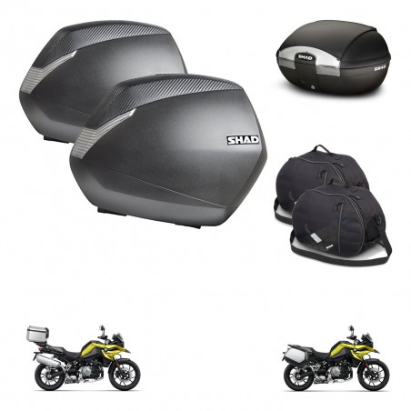 SHAD Baul SH45 + soporte montaje maletas SH36 accesorios KIT-461231