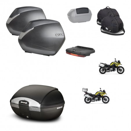 SHAD Baul SH45 + soporte montaje maletas SH36 accesorios KIT-461261