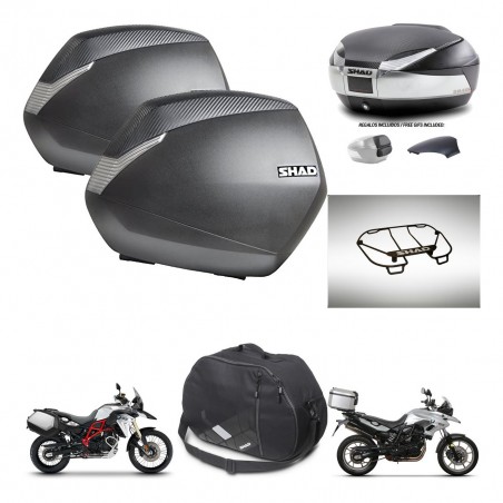 SHAD Trunk SH48 backrest cover + mounting bracket SH36 suitcases accessories KIT-461690