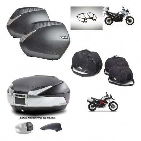 SHAD Trunk SH48 backrest cover + mounting bracket SH36 suitcases accessories KIT-461691