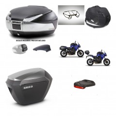 SHAD Maletas sh23 alu + soporte montaje baul SH48 tapa respaldo accesorios KIT-461741