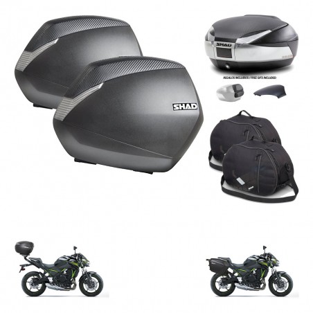 SHAD Trunk SH48 backrest cover + mounting bracket SH36 suitcases accessories KIT-461743