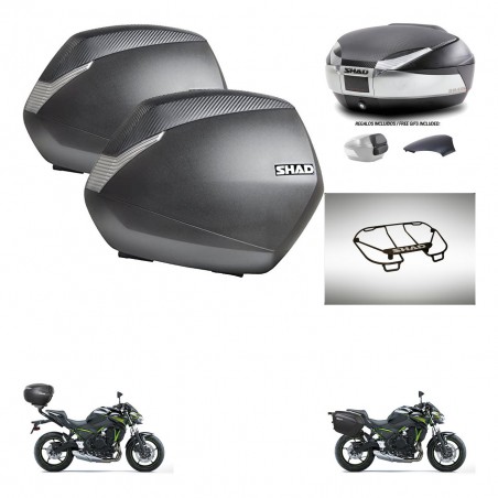 SHAD Trunk SH48 backrest cover + mounting bracket SH36 suitcases accessories KIT-461754