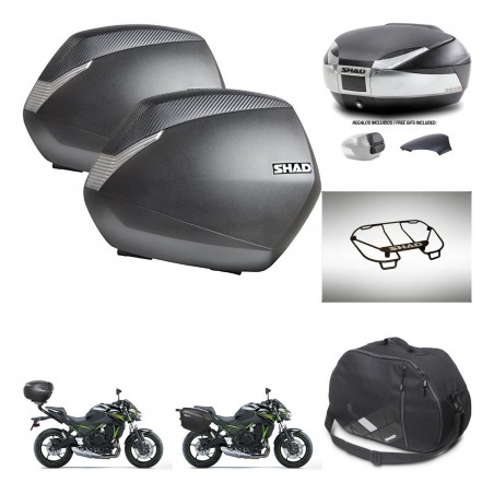 SHAD Trunk SH48 backrest cover + mounting bracket SH36 suitcases accessories KIT-461766