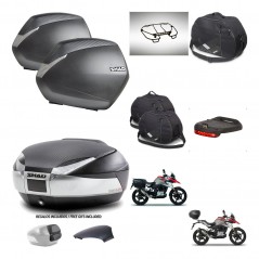 SHAD Trunk SH48 backrest cover + mounting bracket SH36 suitcases accessories KIT-461821
