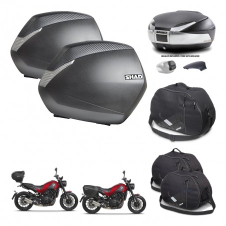 SHAD Trunk SH48 backrest cover + mounting bracket SH36 suitcases accessories KIT-461839