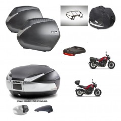 SHAD Trunk SH48 backrest cover + mounting bracket SH36 suitcases accessories KIT-461868