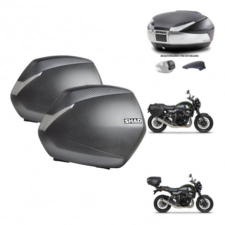 SHAD Trunk SH48 backrest cover + mounting bracket SH36 suitcases KIT-461874