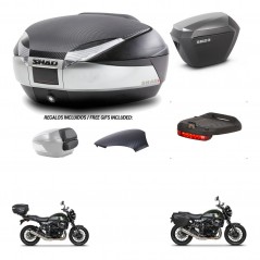 SHAD Maletas sh23 alu + soporte montaje baul SH48 tapa respaldo accesorios KIT-461885