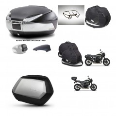 SHAD SH35 PREMIUM suitcases + mounting bracket SH48 trunk backrest cover accessories KIT-461914