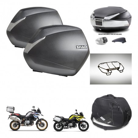 SHAD Trunk SH48 backrest cover + mounting bracket SH36 suitcases accessories KIT-461958