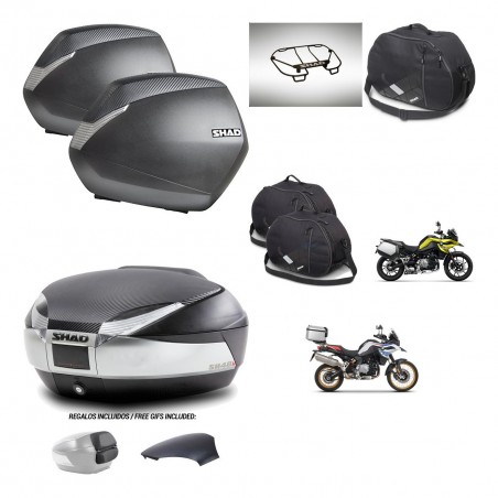 SHAD Trunk SH48 backrest cover + mounting bracket SH36 suitcases accessories KIT-461959