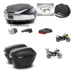 SHAD Suitcases sh23 + mounting bracket trunk SH48 backrest cover accessories KIT-461966