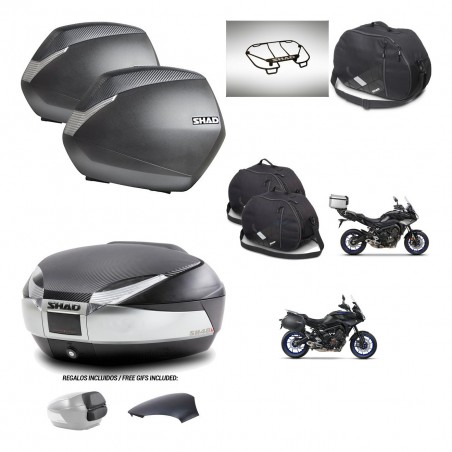 SHAD Trunk SH48 backrest cover + mounting bracket SH36 suitcases accessories KIT-462007