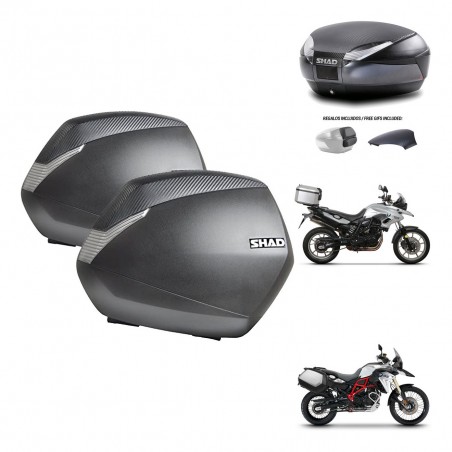 SHAD Trunk SH48 backrest cover + mounting bracket SH36 suitcases 49 L KIT-462066