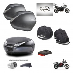 SHAD Trunk SH48 backrest cover + mounting bracket SH36 suitcases accessories 49 L KIT-462091