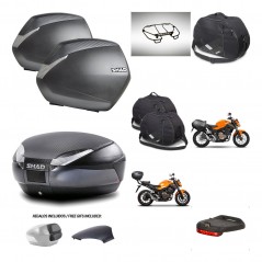 SHAD Trunk SH48 backrest cover + mounting bracket SH36 suitcases accessories 49 L KIT-462126