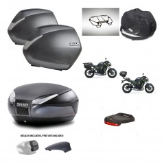 SHAD Trunk SH48 backrest cover + mounting bracket SH36 suitcases accessories 49 L KIT-462166