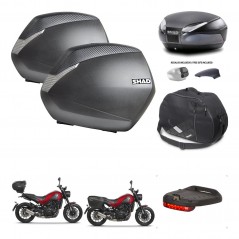 SHAD Trunk SH48 backrest cover + mounting bracket SH36 suitcases accessories 49 L KIT-462238