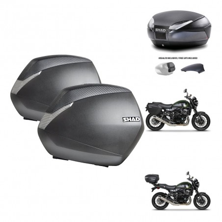 SHAD Baul SH48 tapa respaldo + soporte montaje maletas SH36 49 L KIT-462268