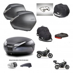 SHAD Trunk SH48 backrest cover + mounting bracket SH36 suitcases accessories 49 L KIT-462311