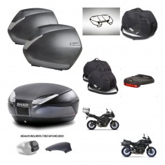SHAD Trunk SH48 backrest cover + mounting bracket SH36 suitcases accessories 49 L KIT-462407