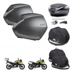 SHAD Trunk SH48 backrest cover + mounting bracket SH36 suitcases accessories 49 L KIT-462425