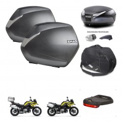 SHAD Baul SH48 tapa respaldo + soporte montaje maletas SH36 accesorios 49 L KIT-462430