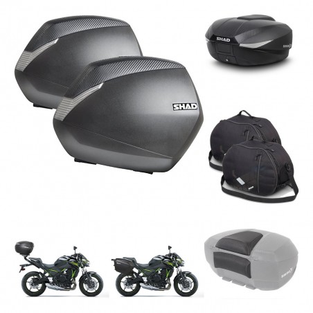 SHAD Baul SH58 + soporte montaje maletas SH36 accesorios KIT-462461