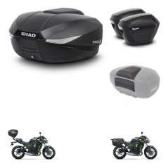 SHAD SH23 suitcases + mounting bracket SH58 trunk accessories KIT-462462