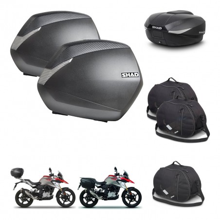SHAD Baul SH58 + soporte montaje maletas SH36 accesorios KIT-462479