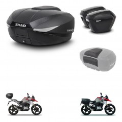 SHAD SH23 suitcases + mounting bracket SH58 trunk accessories KIT-462492