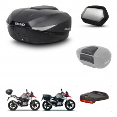 SHAD SH35 PREMIUM suitcases + mounting bracket SH58 trunk accessories KIT-462499