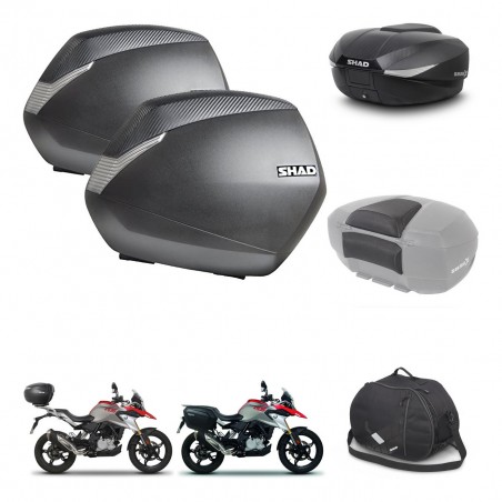 SHAD Baul SH58 + soporte montaje maletas SH36 accesorios KIT-462502