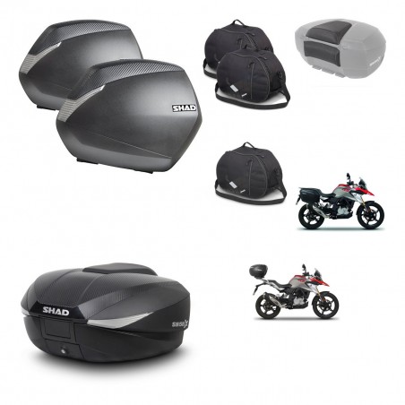 SHAD Baul SH58 + soporte montaje maletas SH36 accesorios KIT-462503